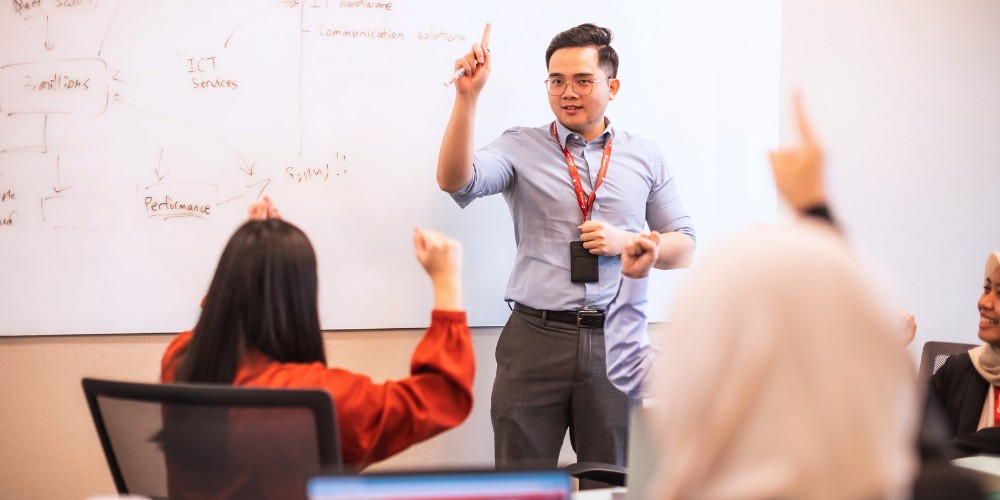 QubeApps Mid-Year Review Motivated Team